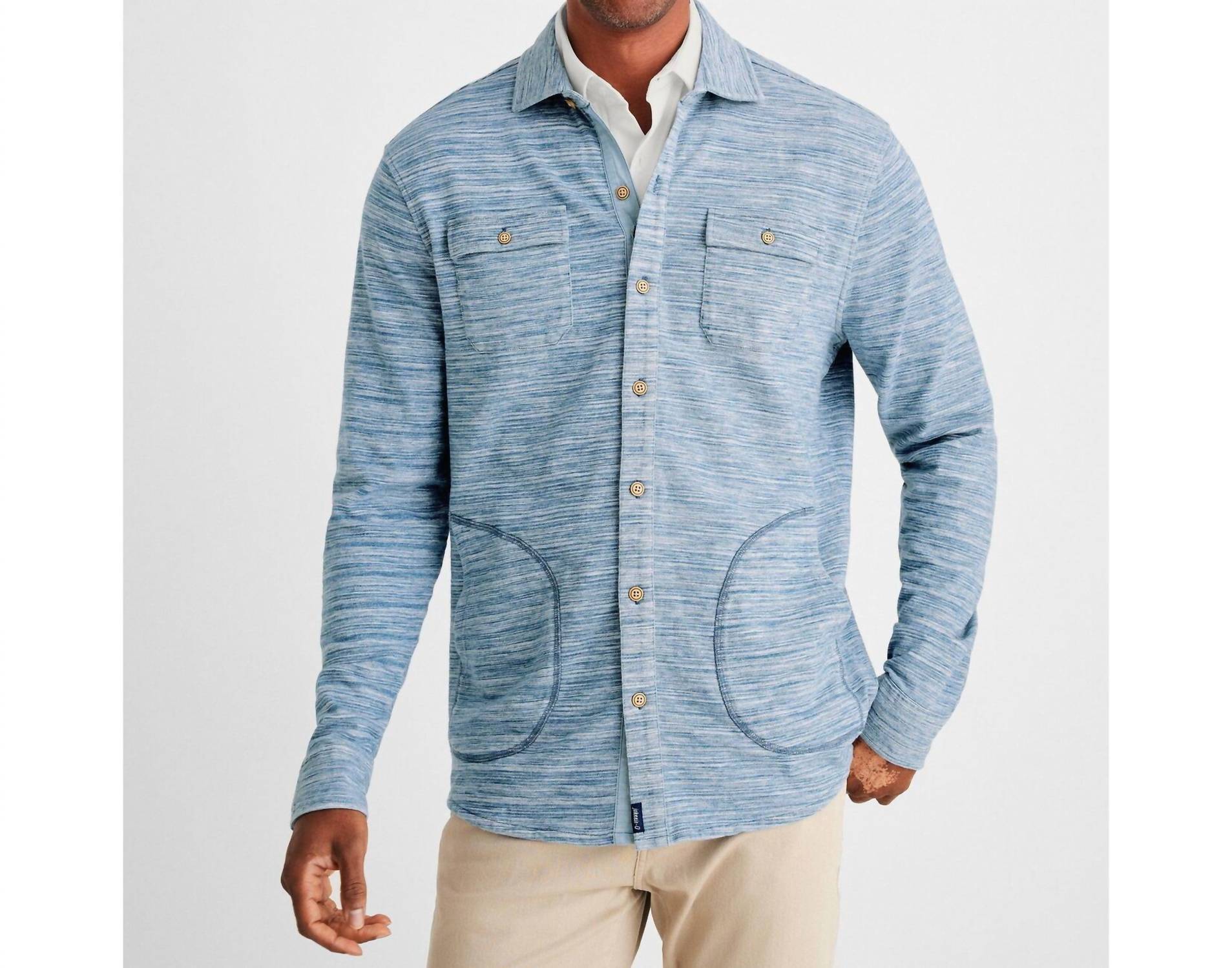 Johnnie-O - Peterman Knit Shirt Jacket