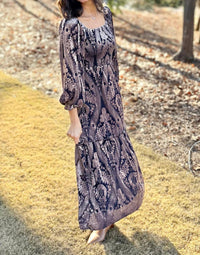 J.Nna - Burnout Maxi Dress