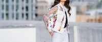 Adore - Embroidered Denim And Lace Jacket