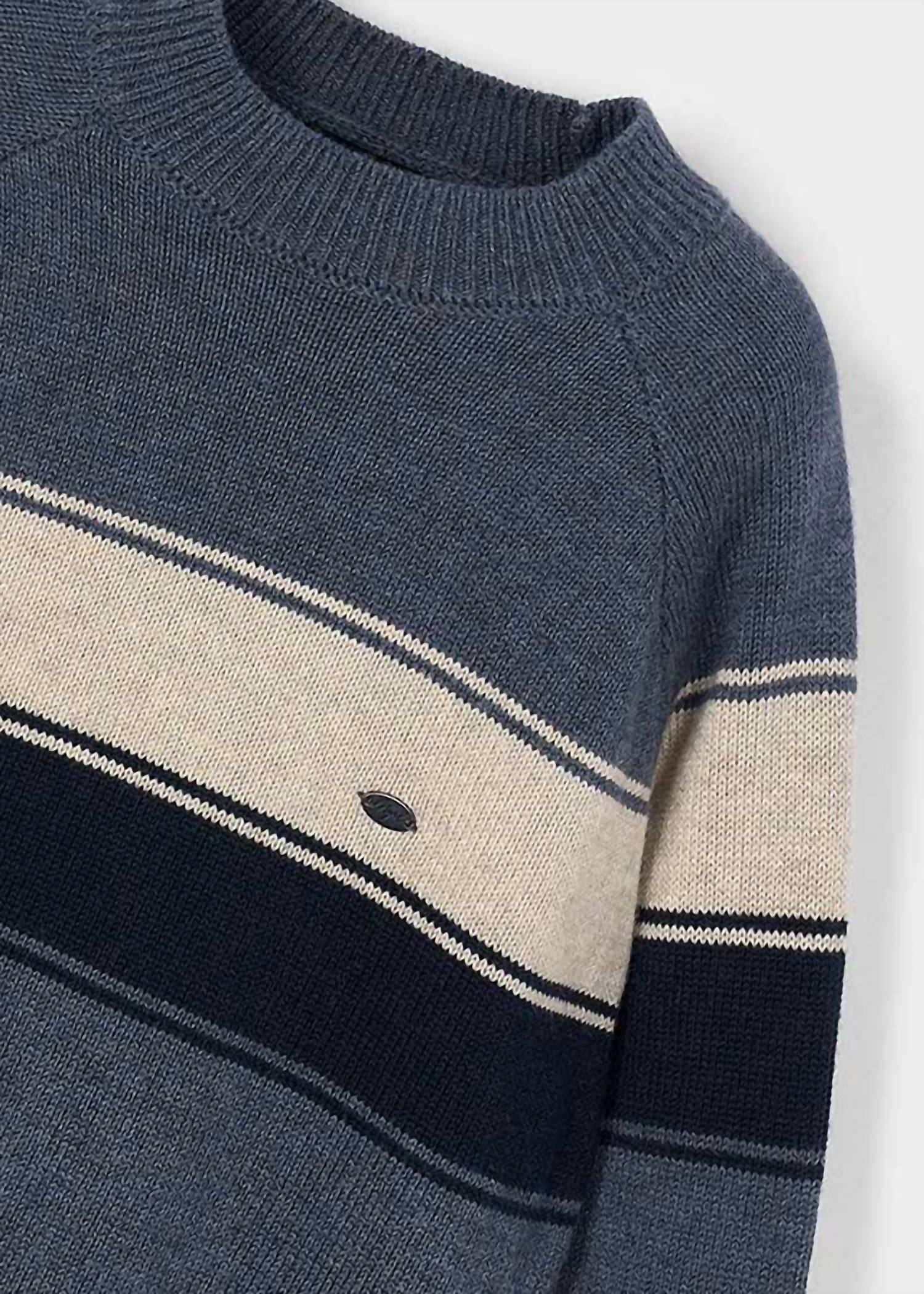 Mayoral - Boy's Striped Knit Sweater