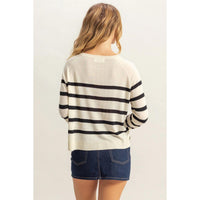 Hyfve - Casual Crew Raglan Knit Top