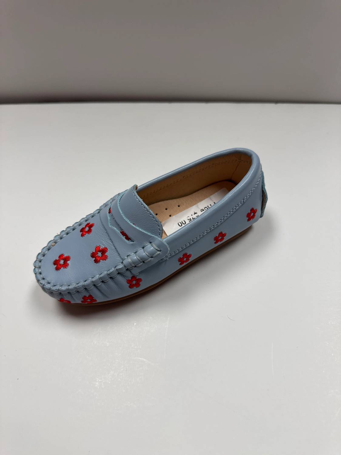 1936 - Girl's Chloe Flower Embroidered Driving Mocassin