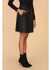 Veronica M - Romina Velvet Skirt