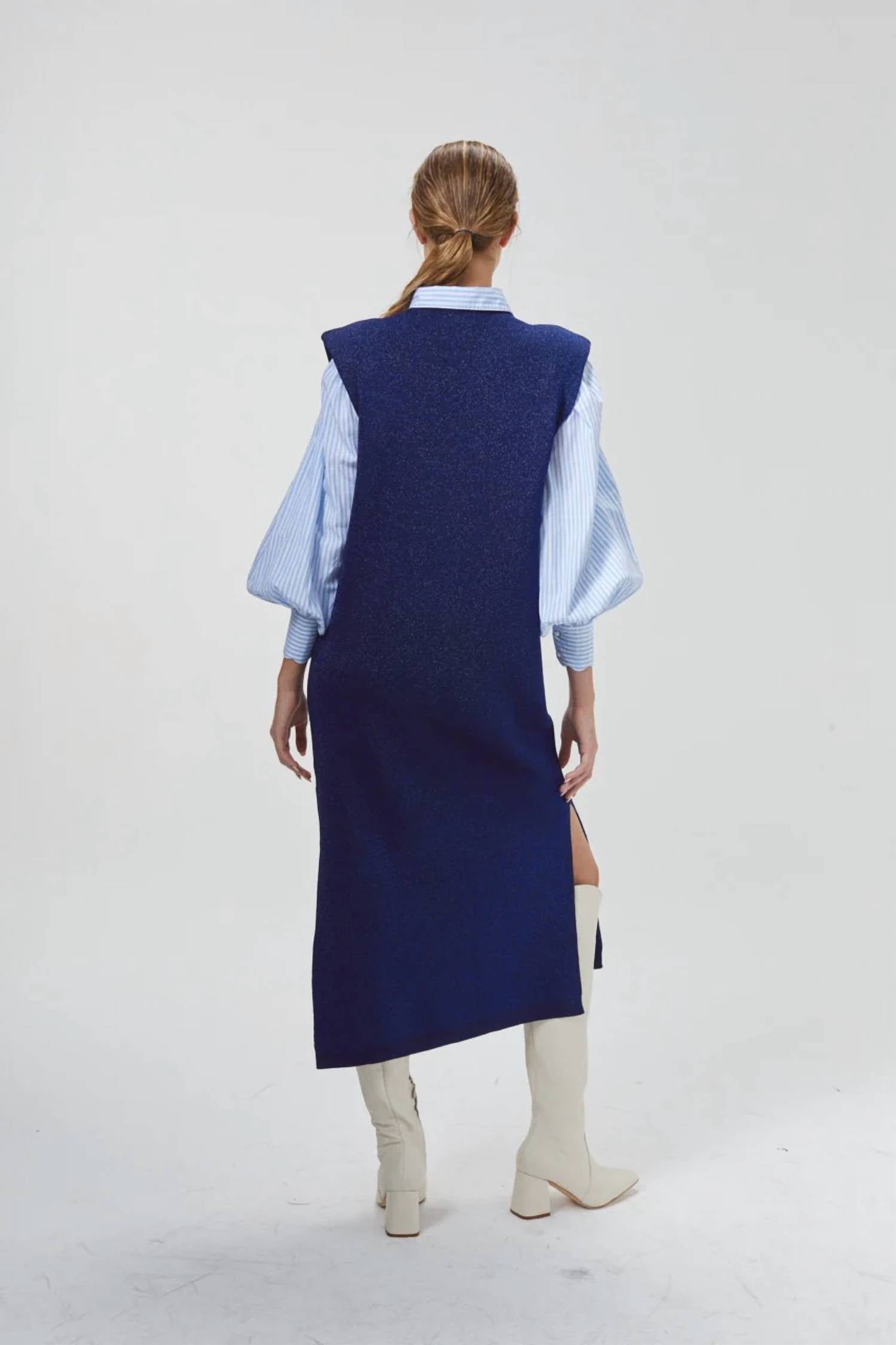 Lanhtropy - Glitter Knitted Dress