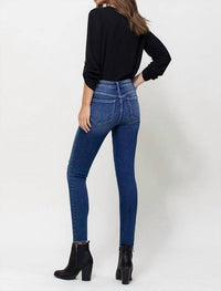 Flying Monkey - Surfs Up Mid Rise Ankle Skinny Jean