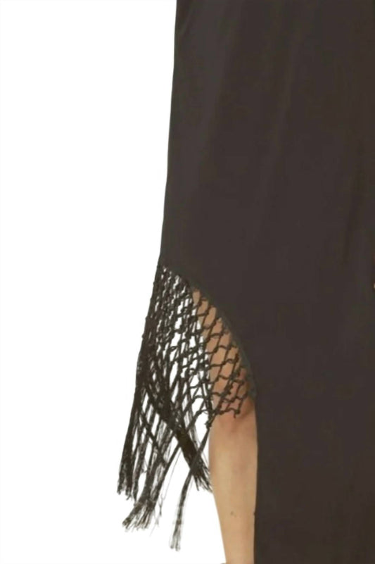 Entro - Fringe Maxi Dress