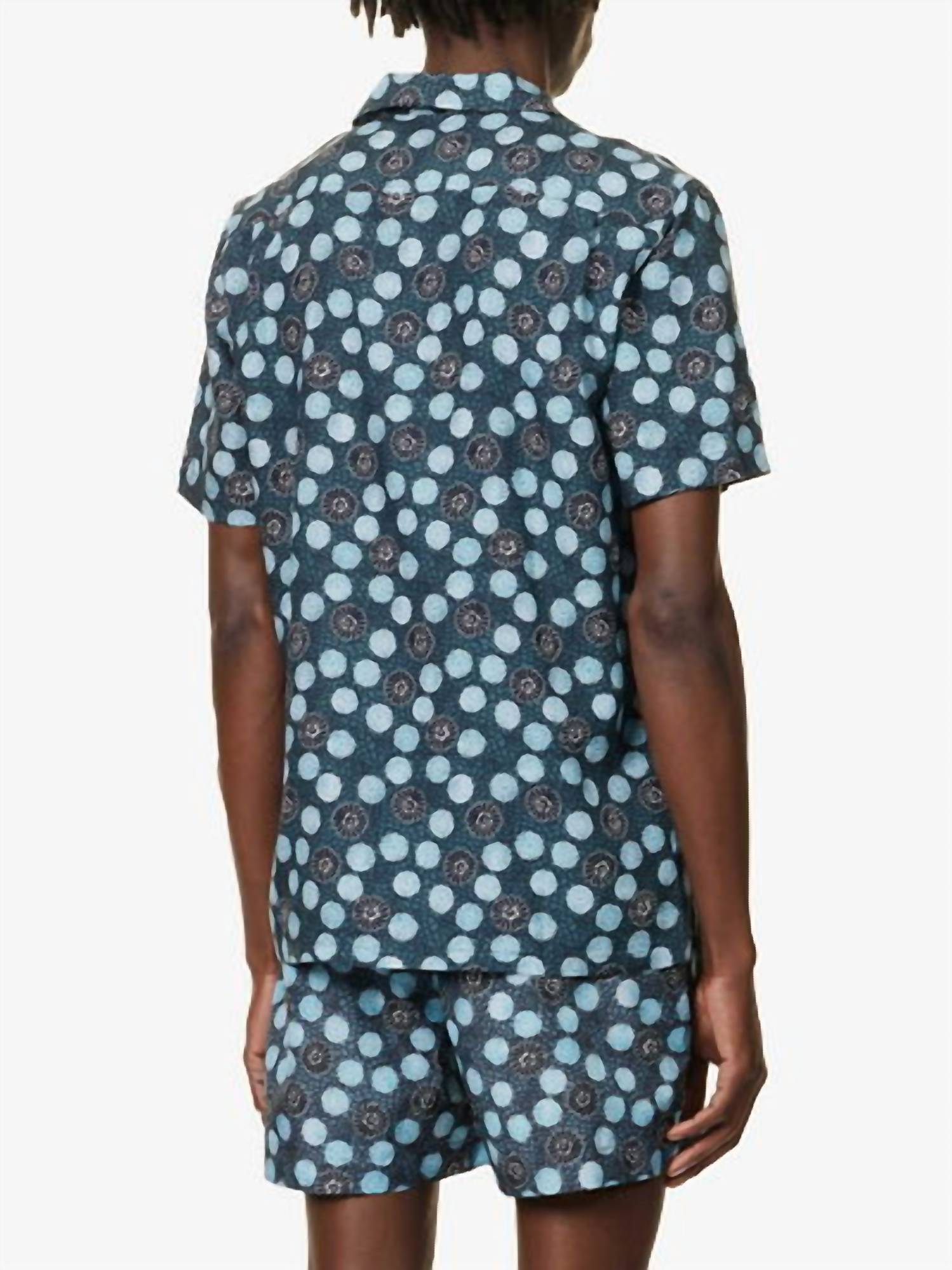 Orlebar Brown - Hibbert Daisy Printed Short Sleeve Shirt
