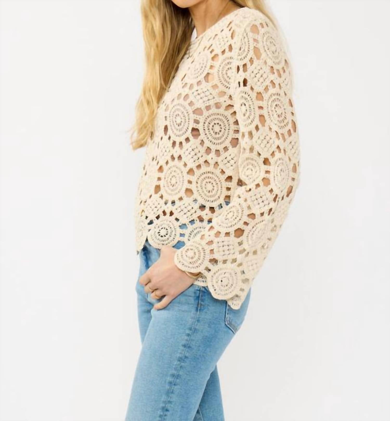 Lovestitch - Emmy Crochet Top