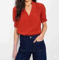 Go By Go Silk - Zip Knit Top