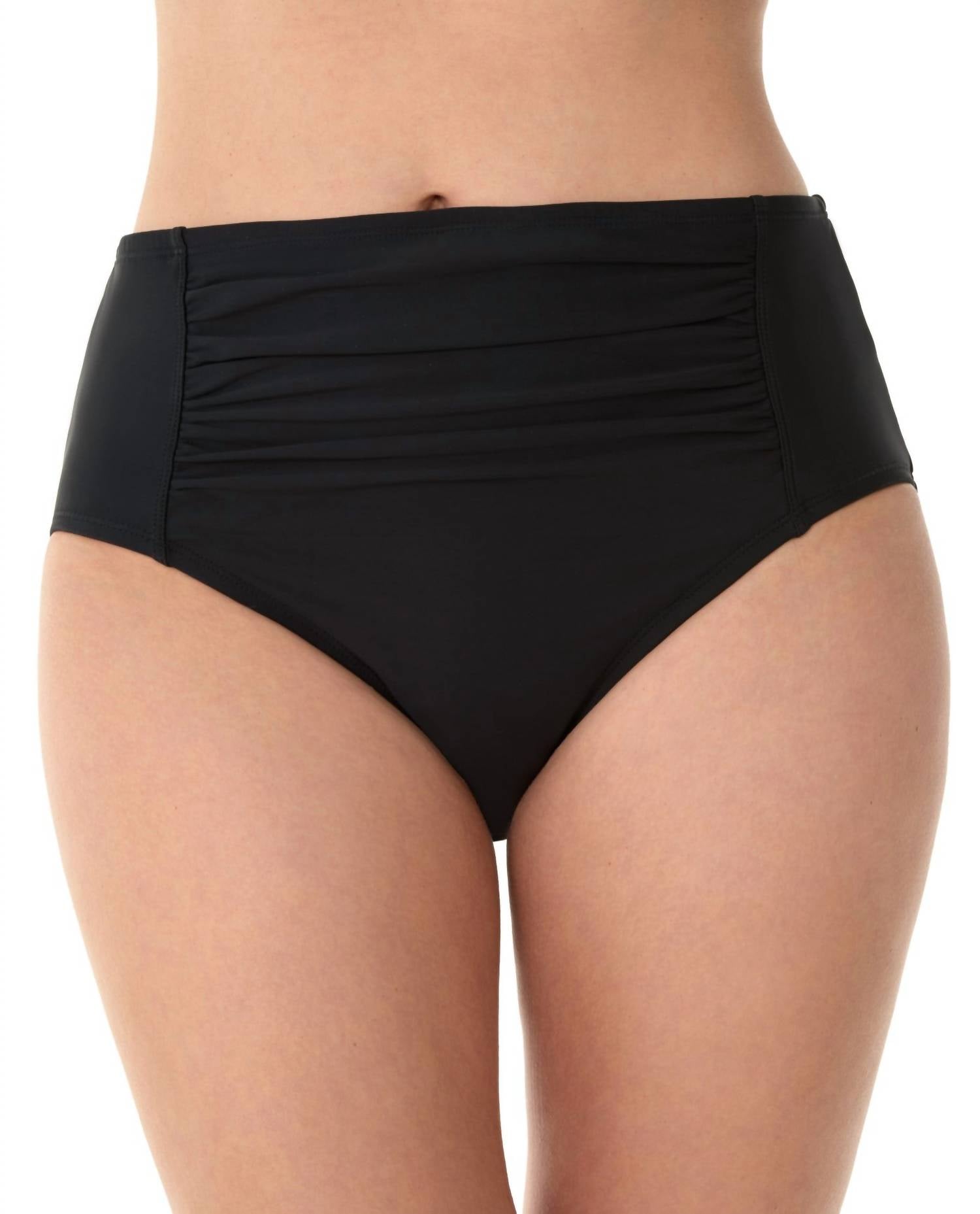 Shape Solver - Plus Size Shirred Tankini Bottom