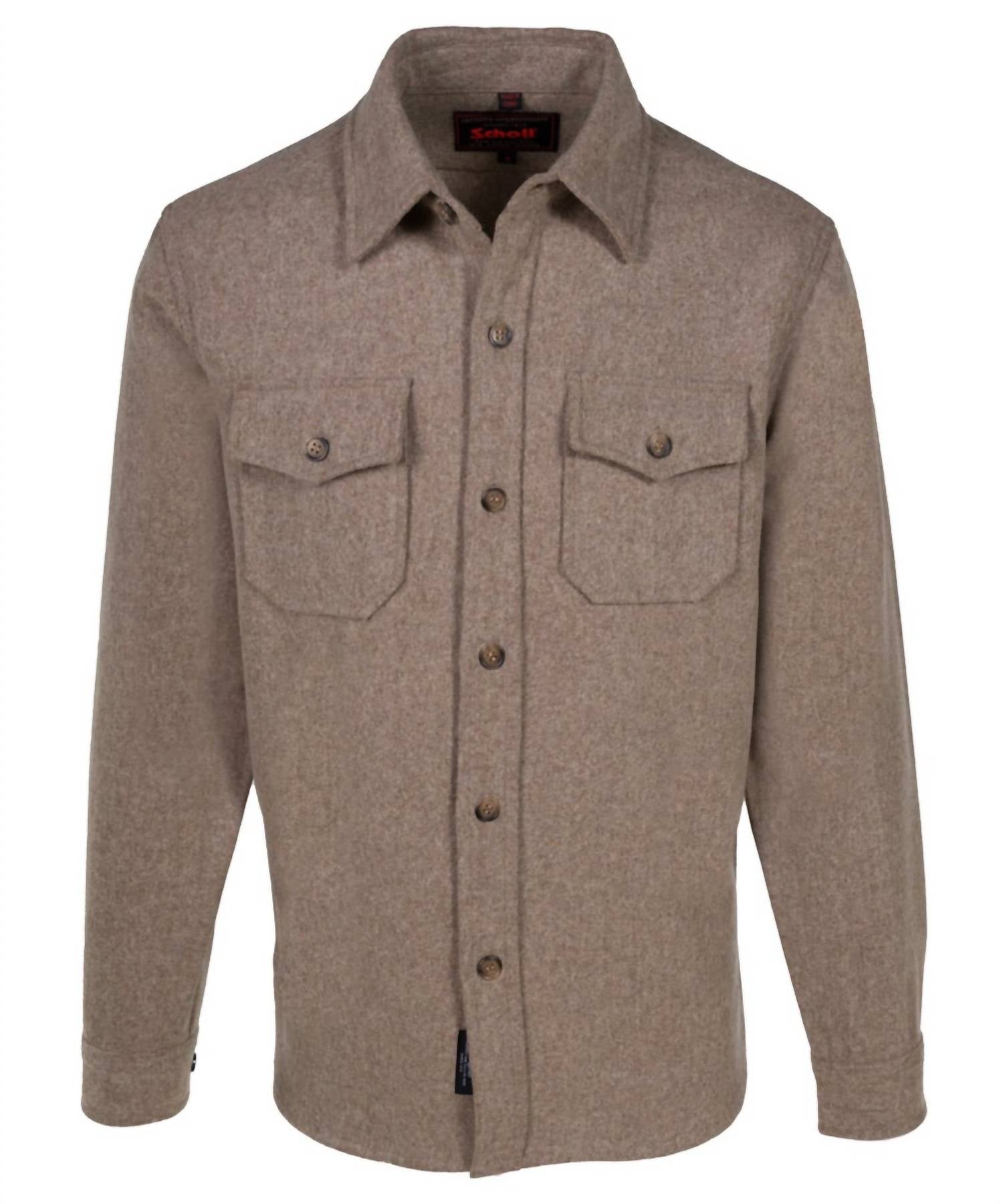 Schott N.Y.C. - Men’s Cpo Wool Shirt