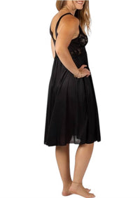 Shadowline Lingerie - 40" Silhouette Lace Bodice Sleeveless Waltz Gown