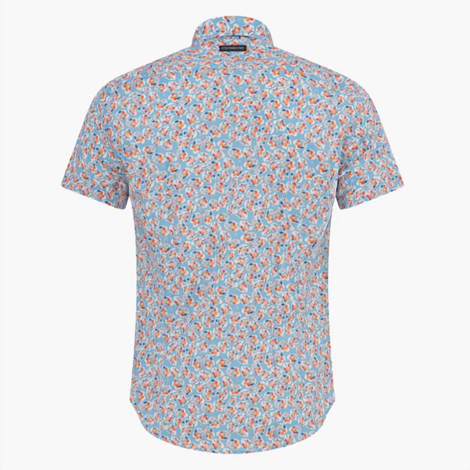 A Fish Named Fred - Men's Short Sleeve Paint Palettes Shirt