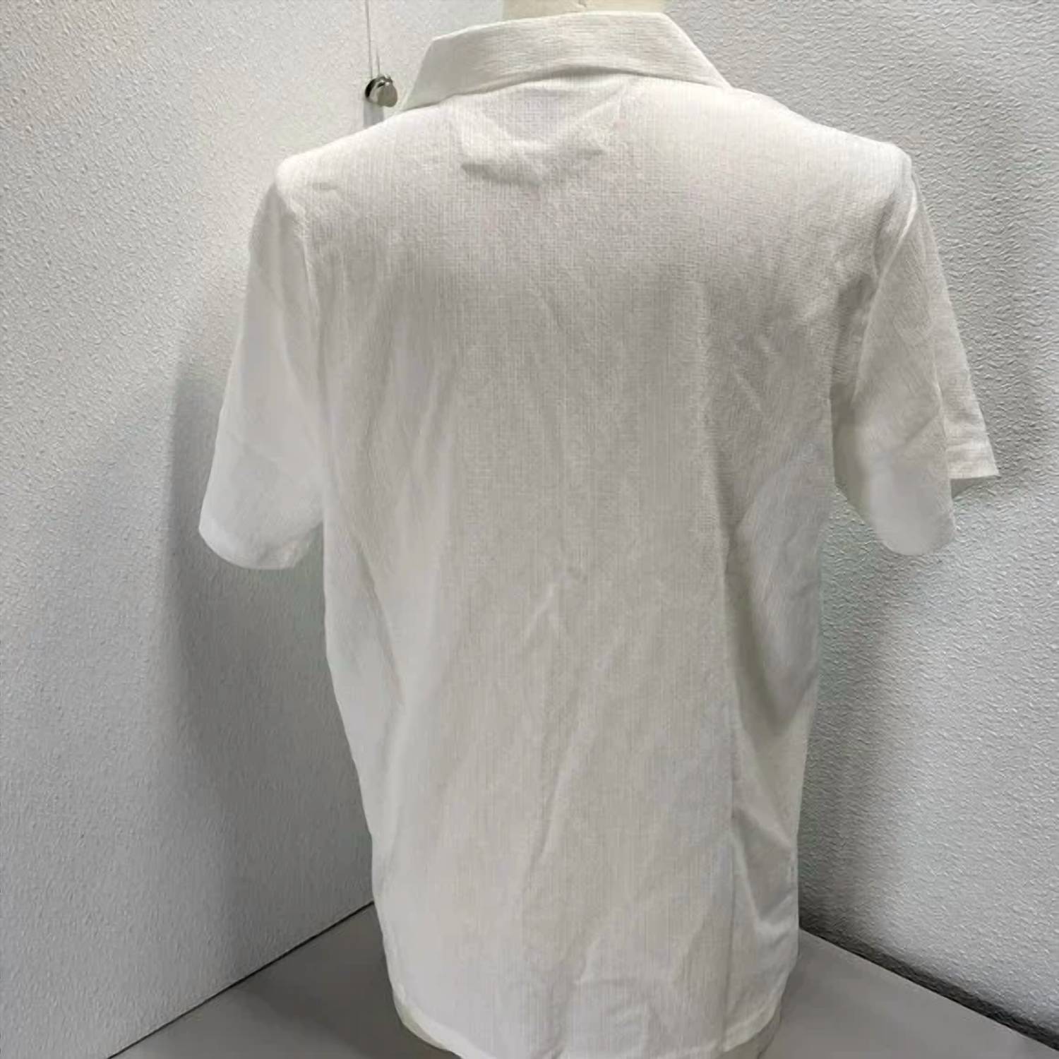 Blanco By Nature - Men’s Textured Cotton Button Shirt