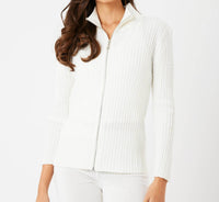 French Kyss - Braided Zip Up Jacket