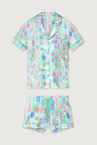 Pj Salvage - Whimsy Paddle Party Short Pajama Set