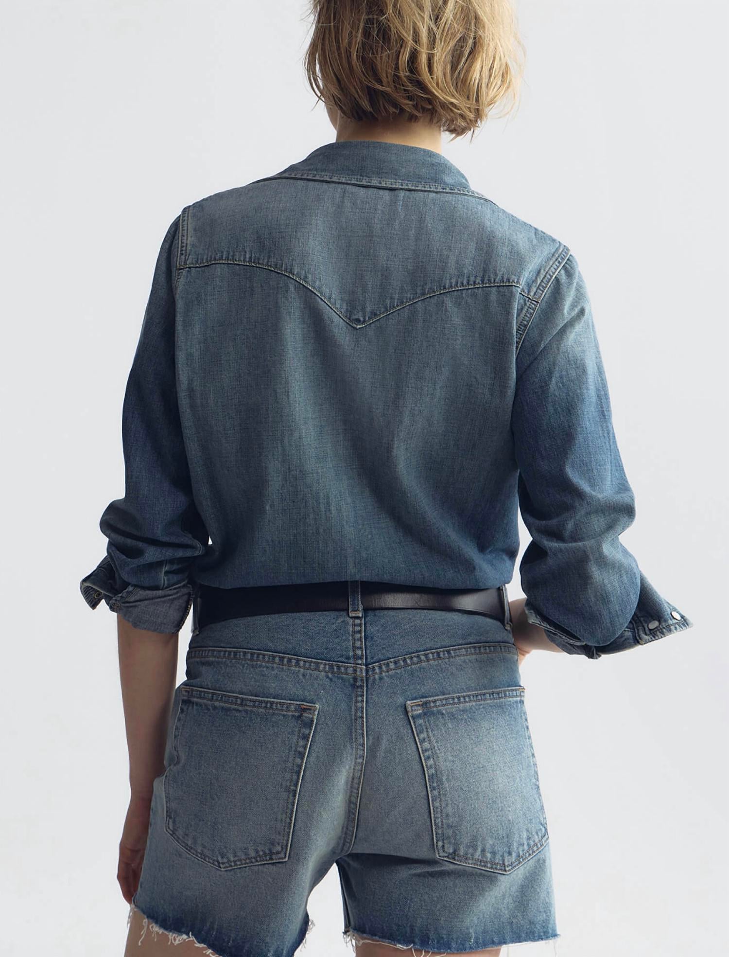 Nili Lotan - Cobain Denim Short