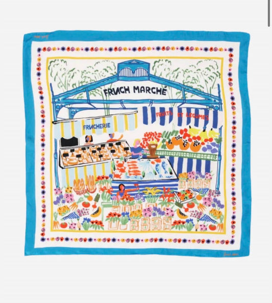 Frnch - Oceana Marche Blanc Scarf