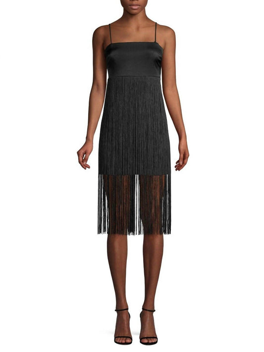 Ramy Brook - Rikki Fringe Trim Mini Cocktail Dress