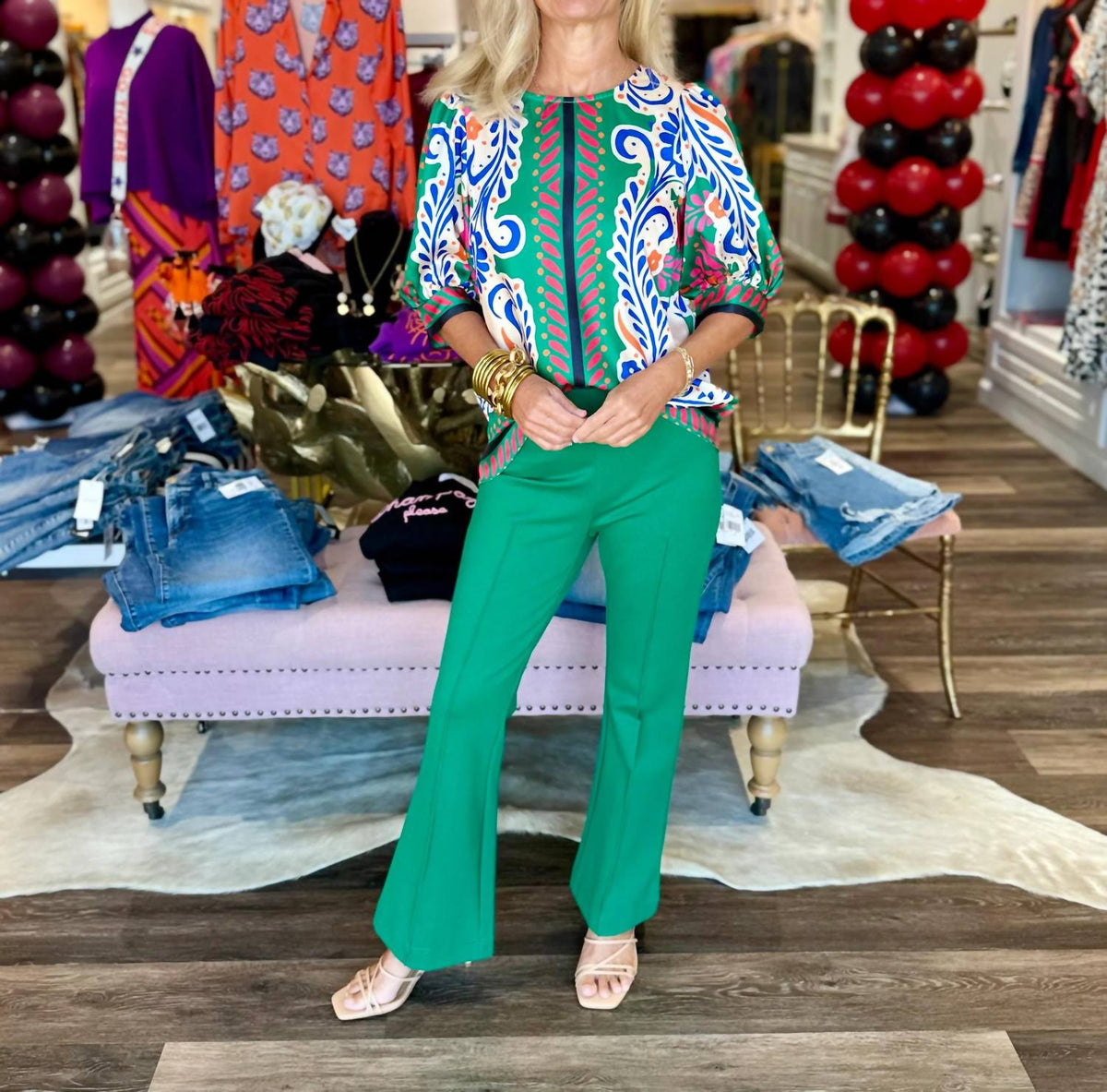 Jade - Short Sleeve Top