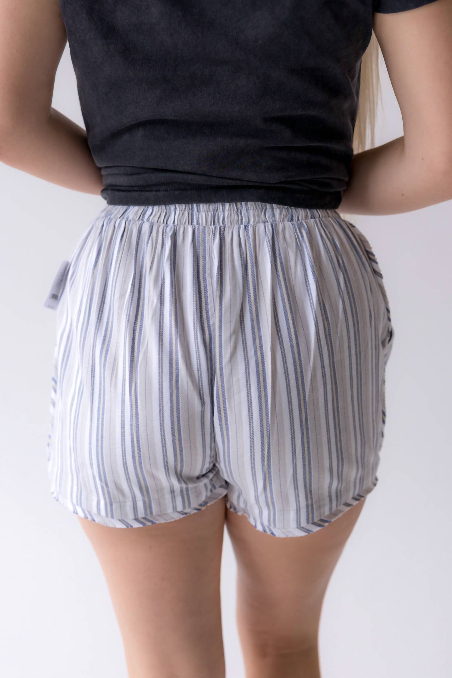 Free People - Day To Day Flannel Boxer Shorts