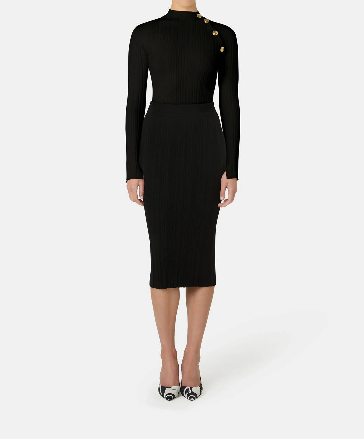 Chiara Boni - Abax Midi Pepper Skirt