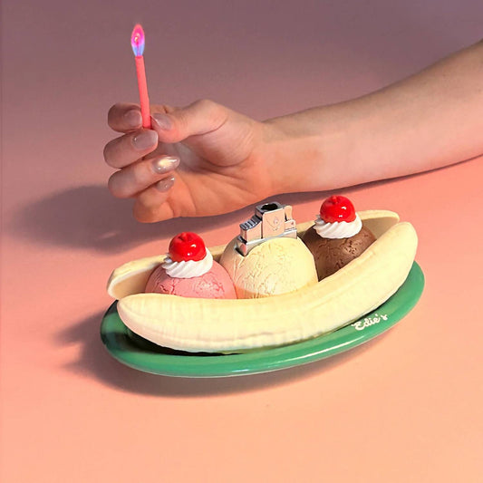 Edie Parker - Banana Split Tabletop Lighter
