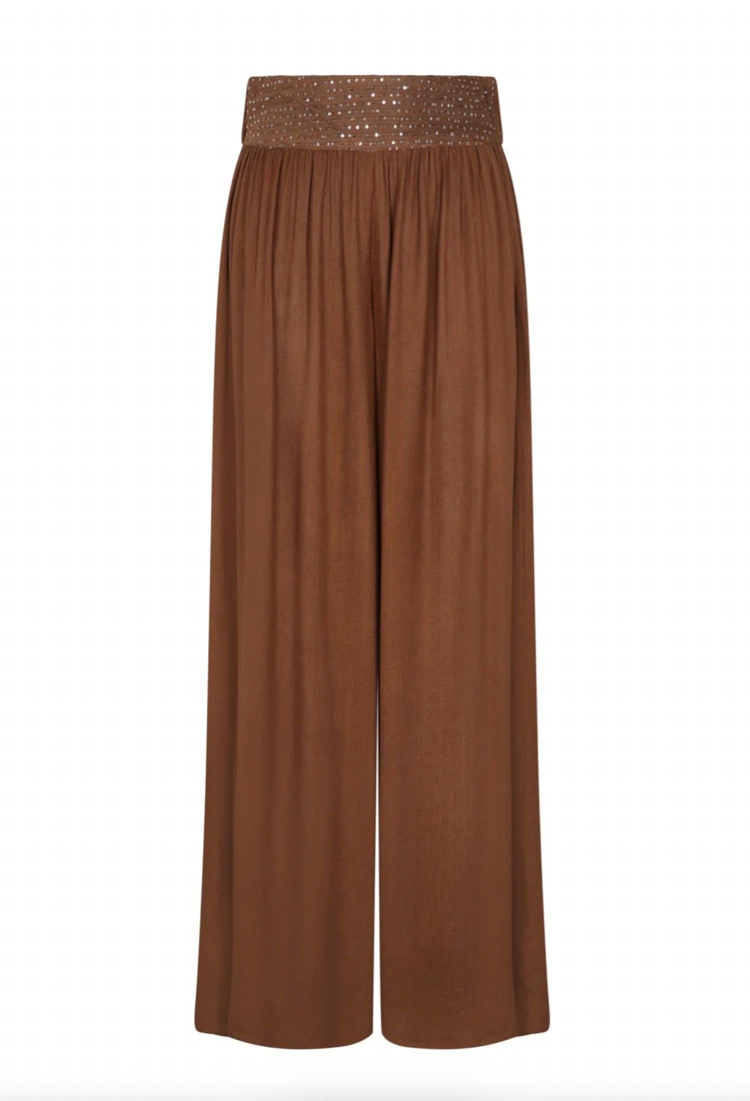 Pitusa - Sequin Palazzo Pants