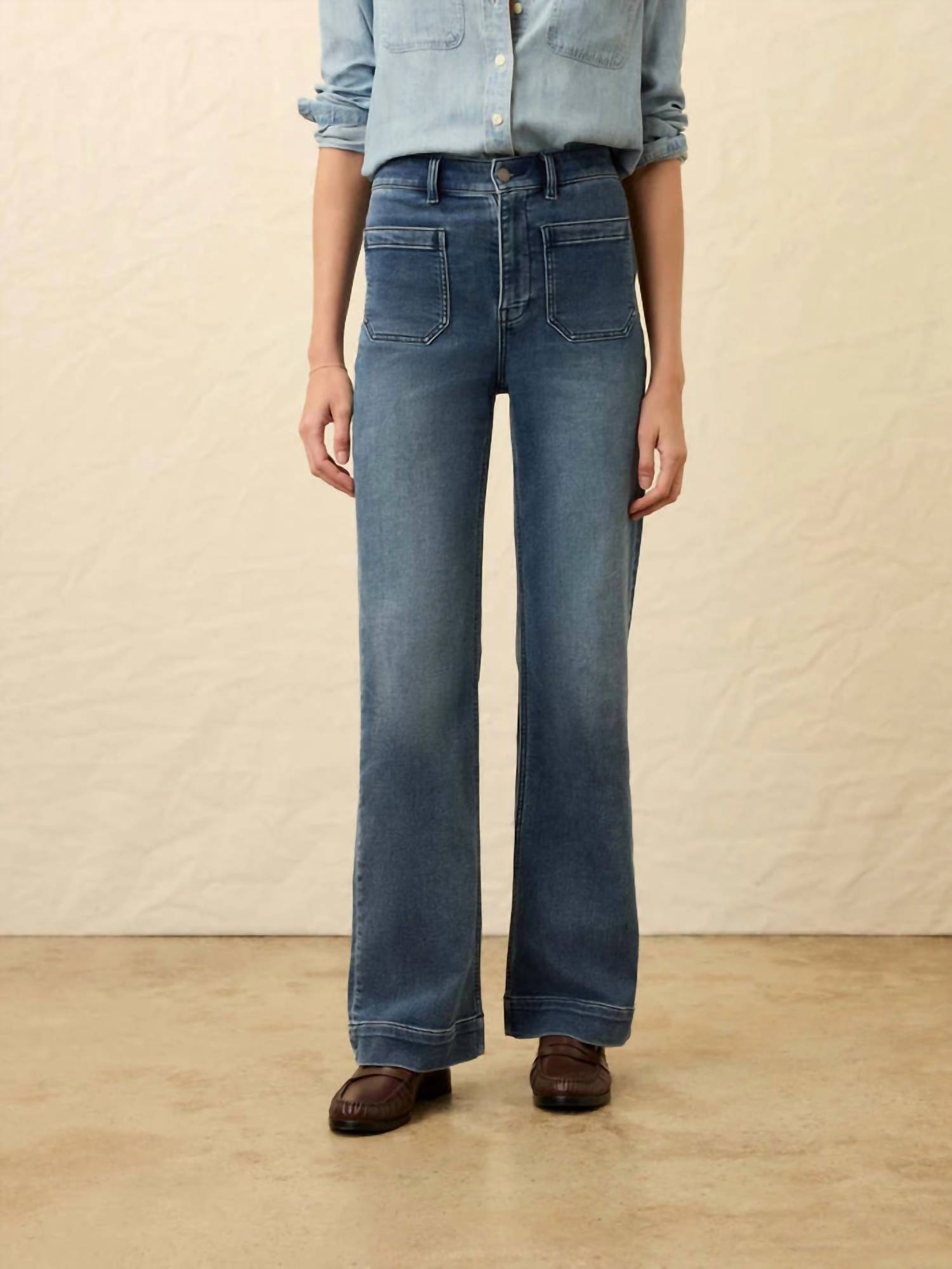 Faherty - Stretch Terry Patch Pocket Pant