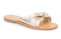 Coconuts By Matisse - Women's Mackenzie Leather Bow Knot Slide Sandals