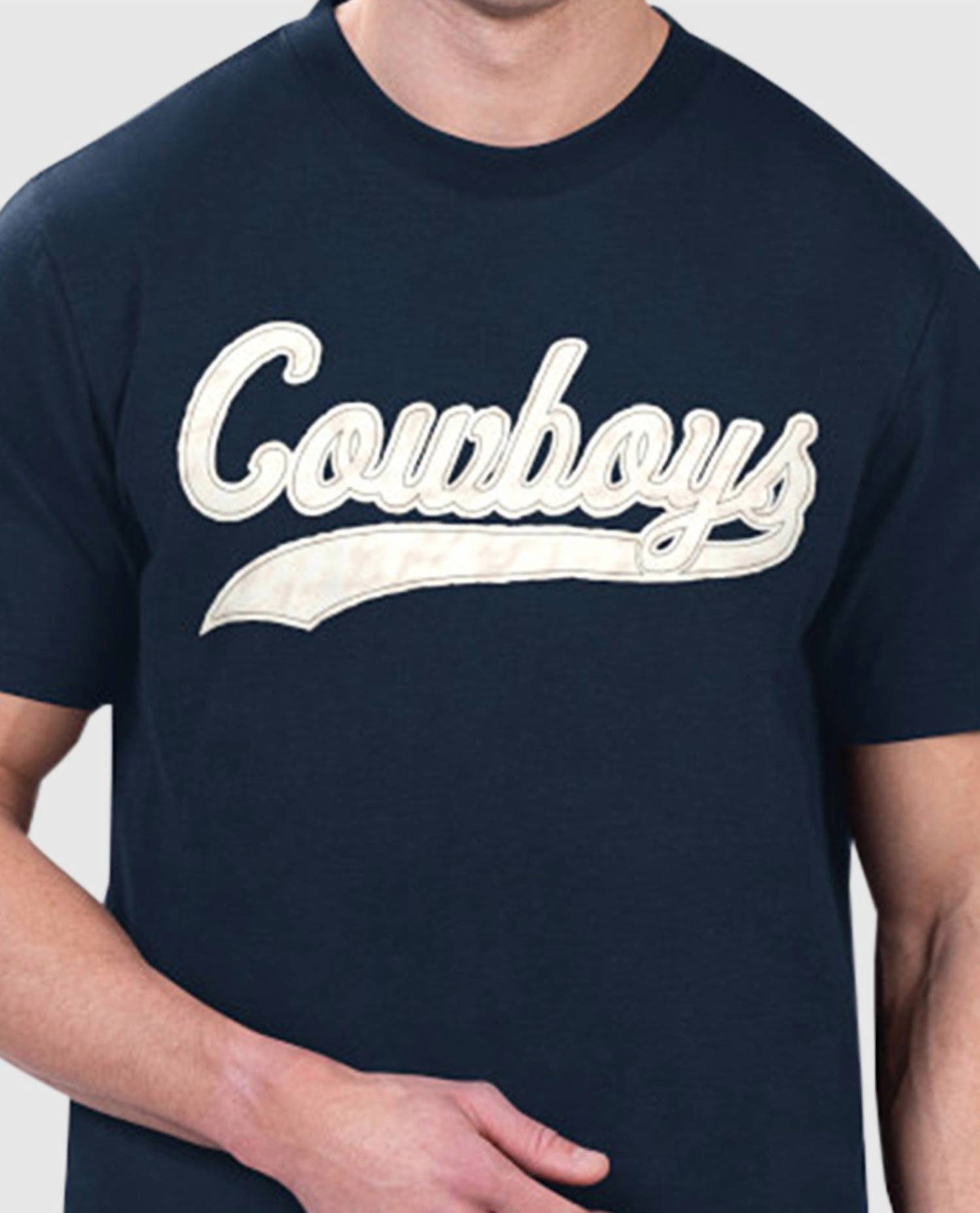 Starter - Men's Dallas Cowboys Catch Short Sleeve Tee Shirt