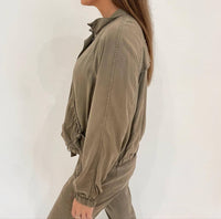 Marrakech - Bali Stretch Cupro Windbreaker Jacket