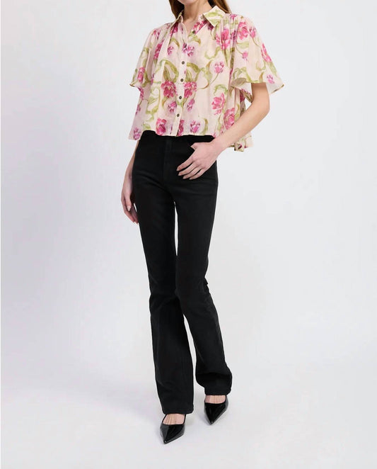 En Saison - Lois Button-down Top