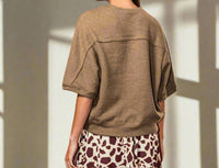 Bucketlist - Kimmy Short Sleeve Sweatshirt