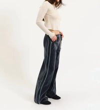 Daze - Cozy Jean Wide Leg Pull-on Pants