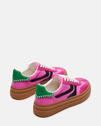 STEVE MADDEN Women's Dodge Sneaker in pink multi - women's sneaker - view 4