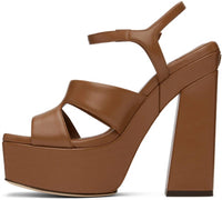 Jimmy Choo - Women's Ellison Leather Platform Sandal