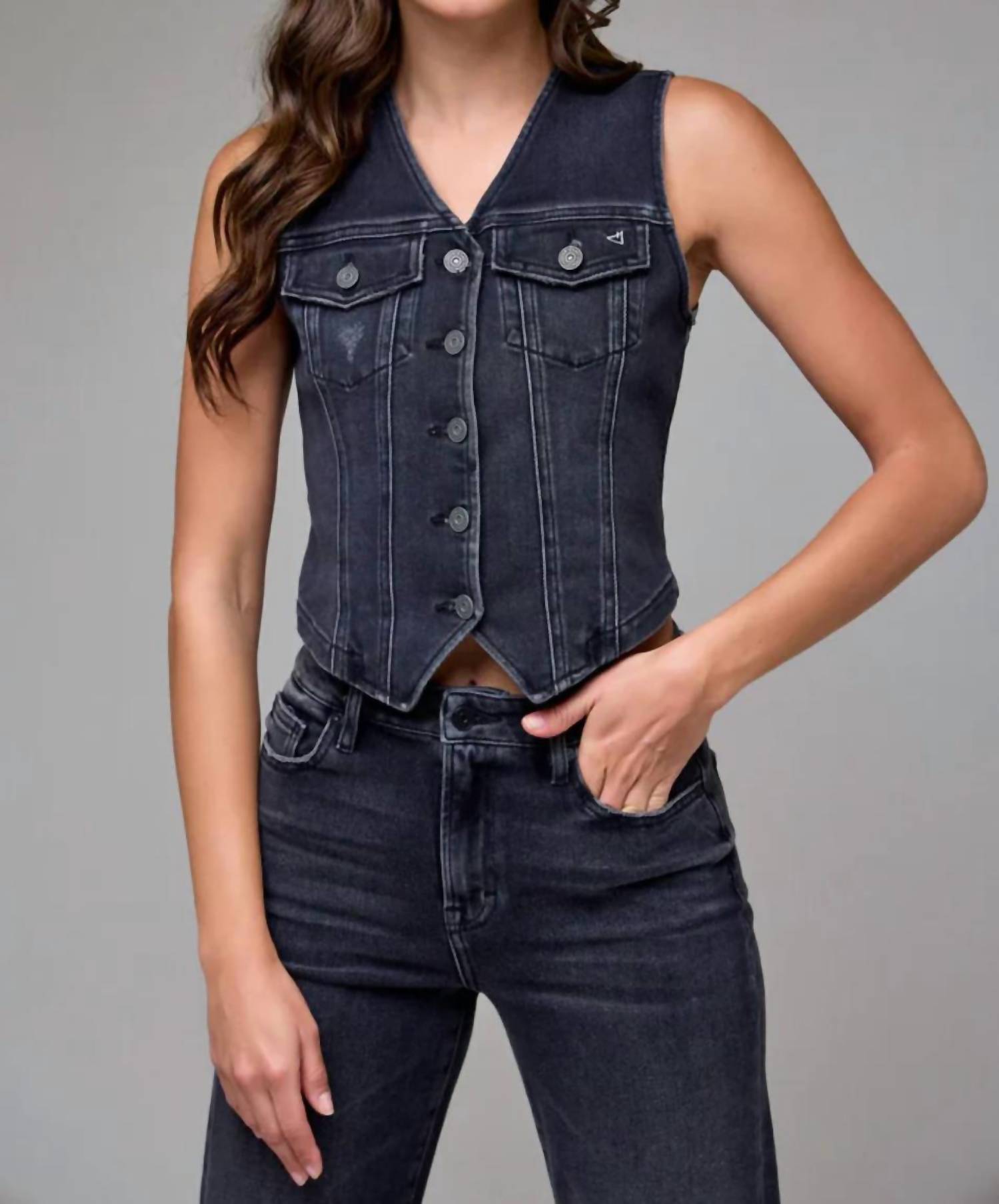 Hidden - Veronica Fitted Vest