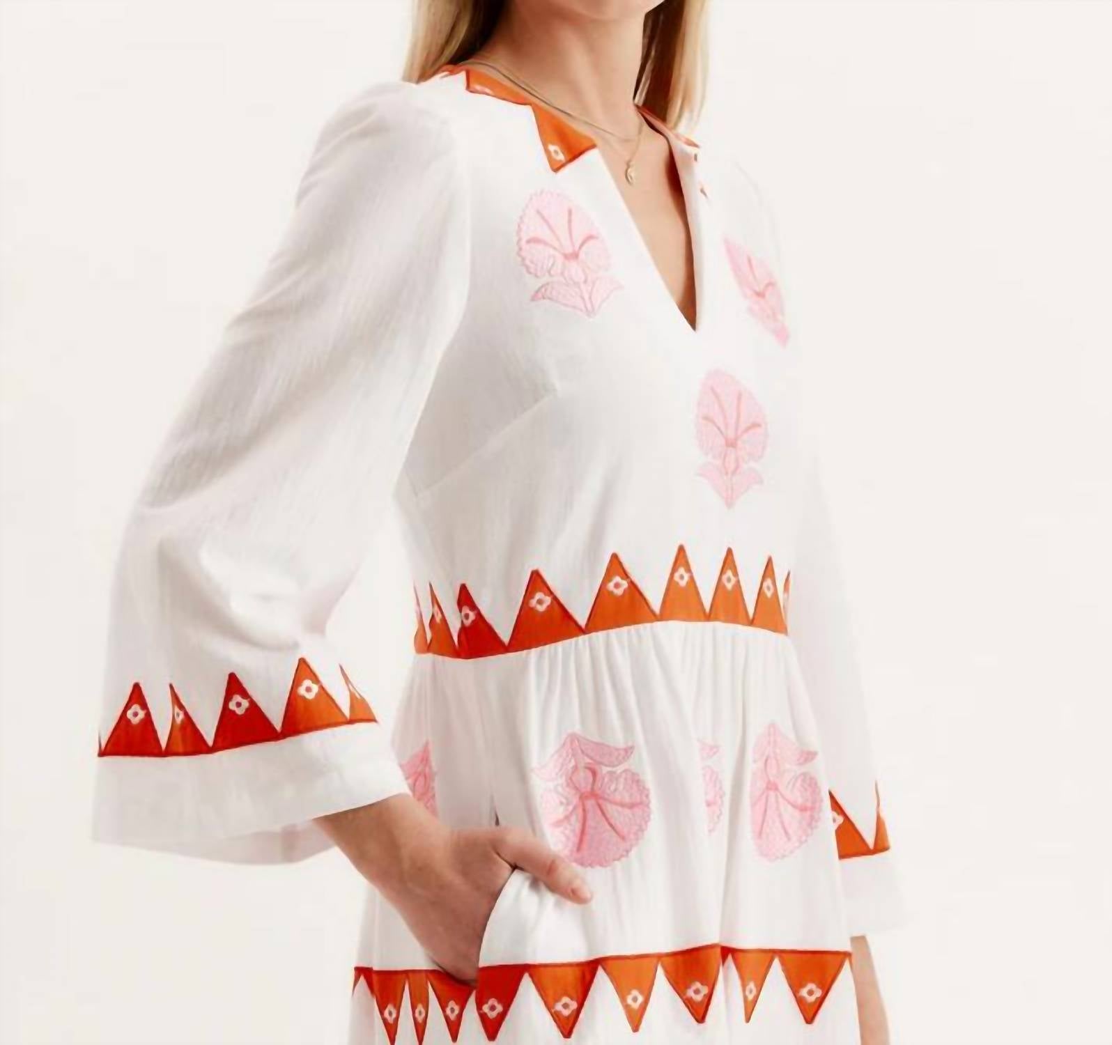Tyler Boe - Lana Embroidered Dress