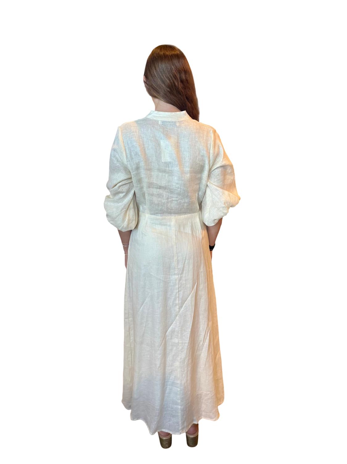 Lusana - Kenny Linen Maxi Dress