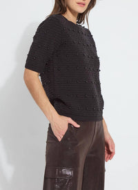 Lysse - Valentina Pearl Short Sleeve Sweater