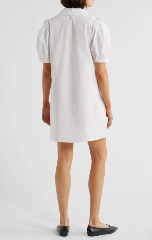 Frame - Poplin Sailor Mini Dress
