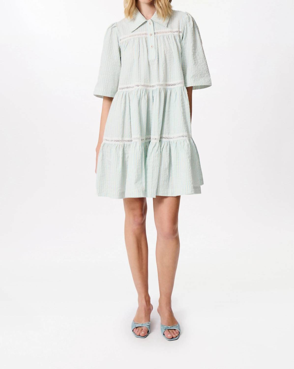 Manoush - Seersucker Mini Dress