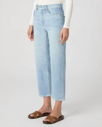 Paige - Stevie Crop Straight Jeans