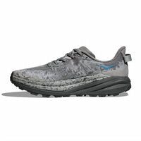 Hoka Men's Speedgoat 6 Trail Running Shoes in galactic gray - men's shoe - detail view