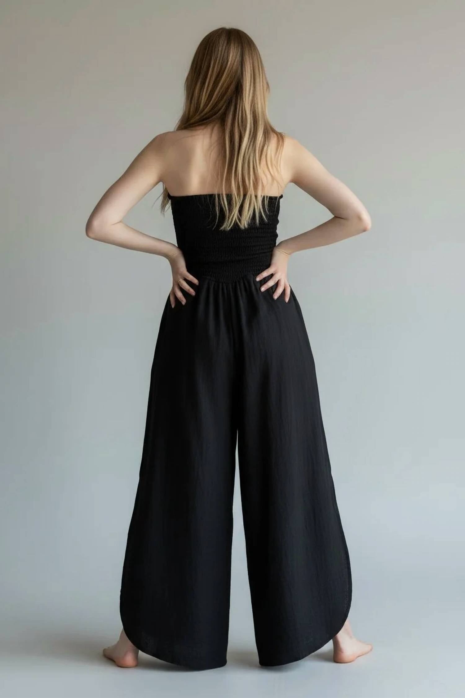 Elan - Dominca Strapless Jumpsuit