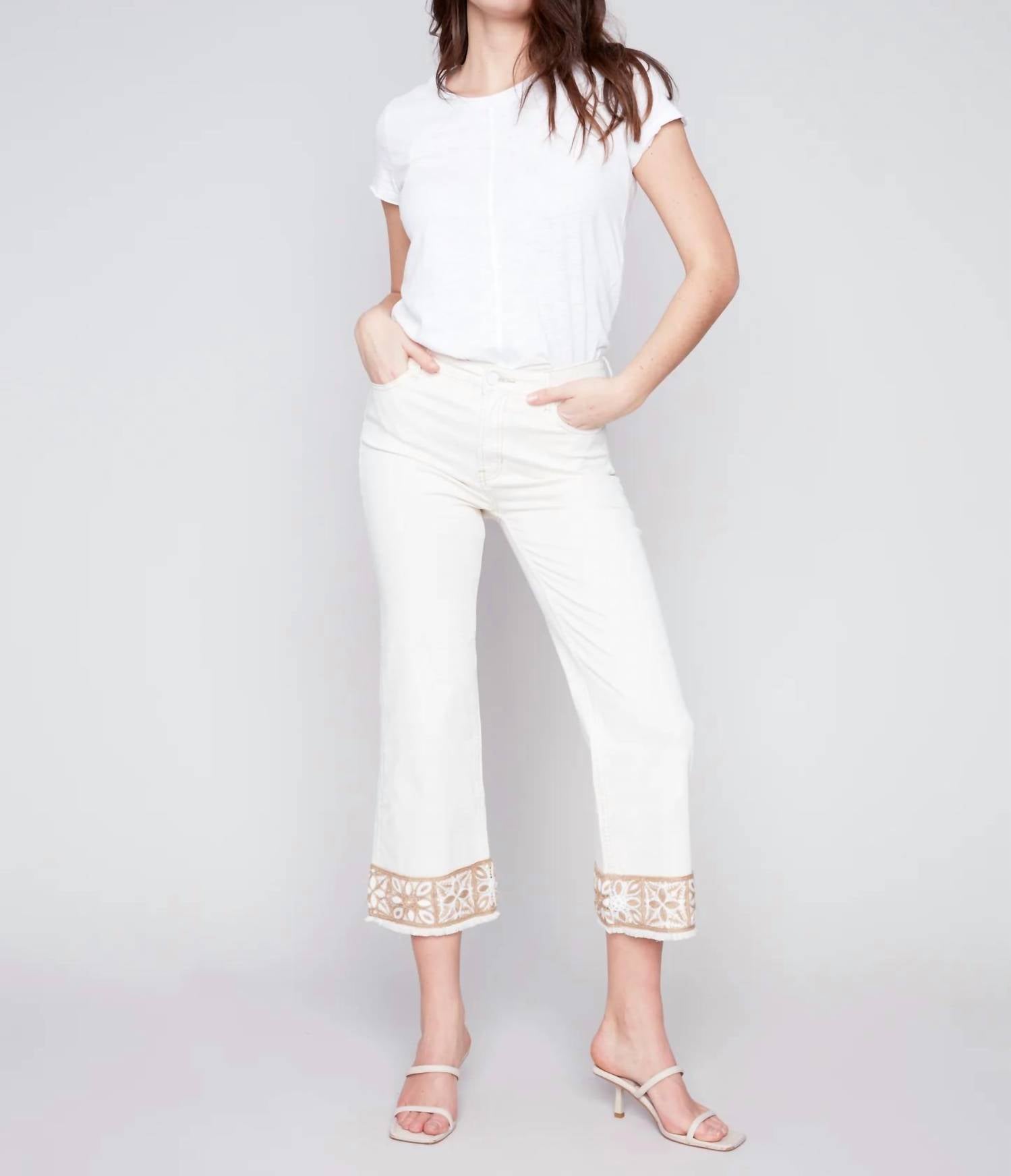 Charlie B - Battenberg Lace Jean