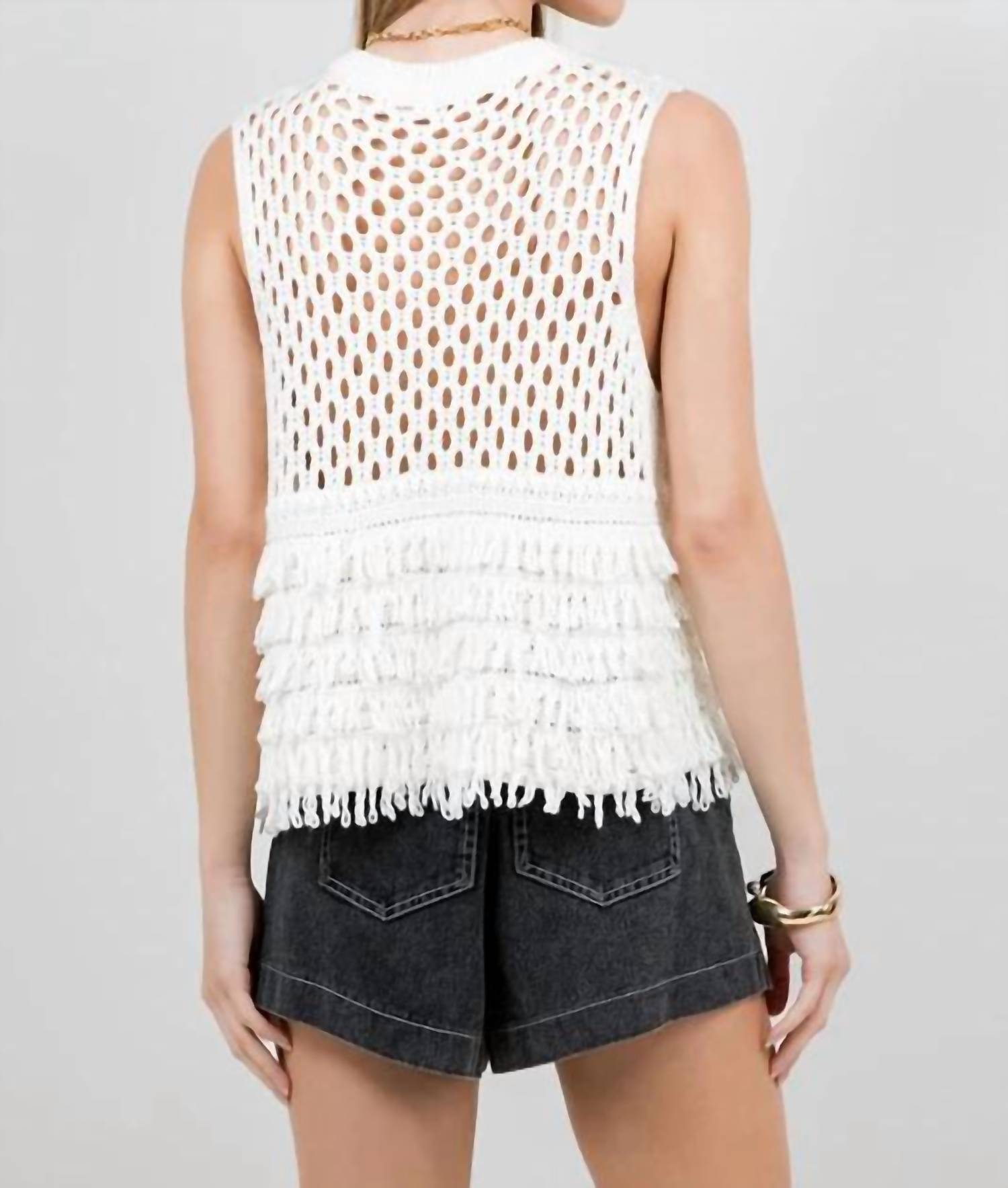 Whiteroom+Cactus - Isla Tank Top