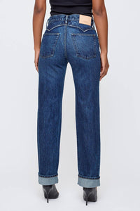 Moussy - Lara Western Straight Cuffed Jeans