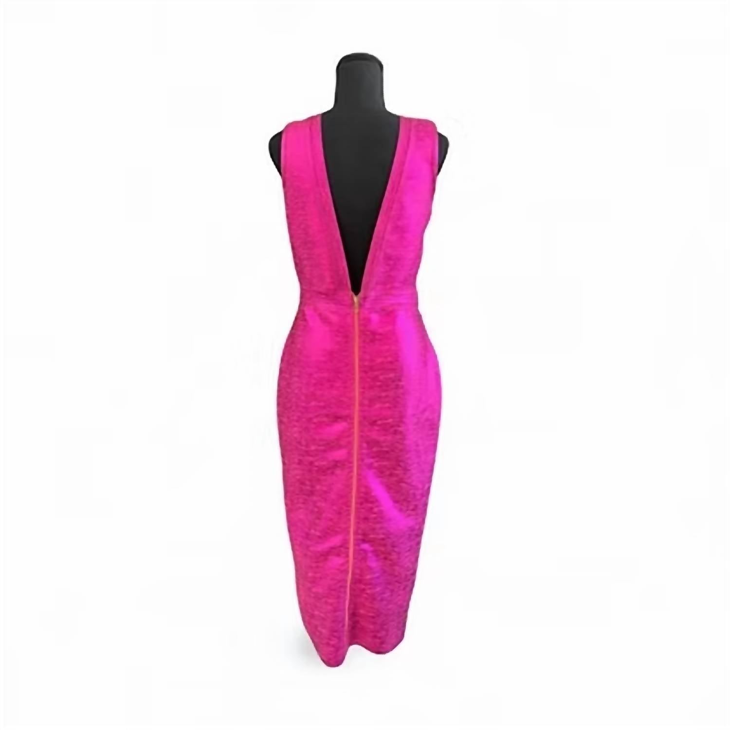 F&P - Women's Midi Dress With Buttons